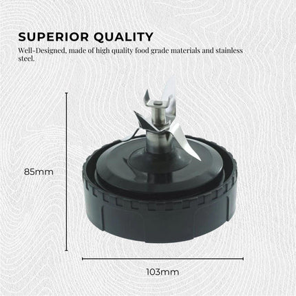 For Nutri Ninja Extractor Blade - 7 Fin Connection Replacement Blender Parts.