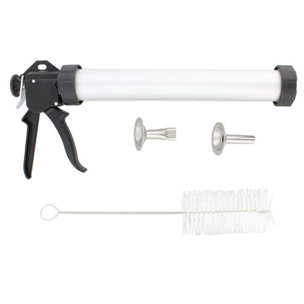 15" Beef Jerky Gun Food Grade Aluminium - Homemade Sausage Making Cannon Kit.