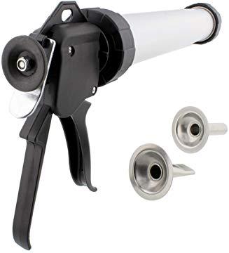 15" Beef Jerky Gun Food Grade Aluminium - Homemade Sausage Making Cannon Kit.