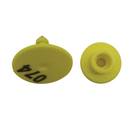 1-100 Cattle Number Ear Tags Set - Green Pig Sheep Goat Livestock Label.