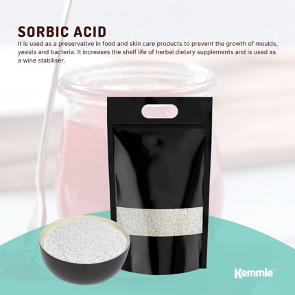 Kemmie 400g Potassium Sorbate Food Grade Granules Preservative E202 Cosmetic.