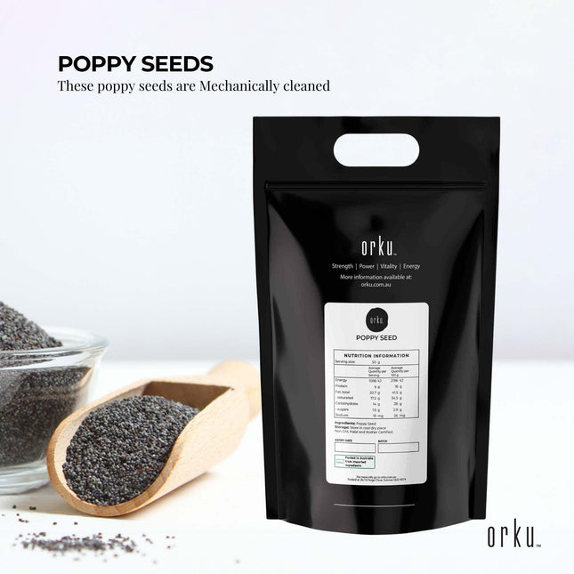 5Kg Poppy Seeds Unwashed Papaver Somniferum For Baking and Decorating.
