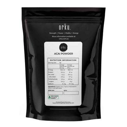 100g Acai Powder 100% Organic - Superfood Amazon Berries.