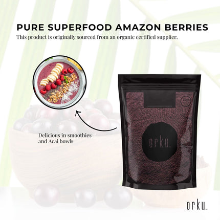 100g Acai Powder 100% Organic - Superfood Amazon Berries.