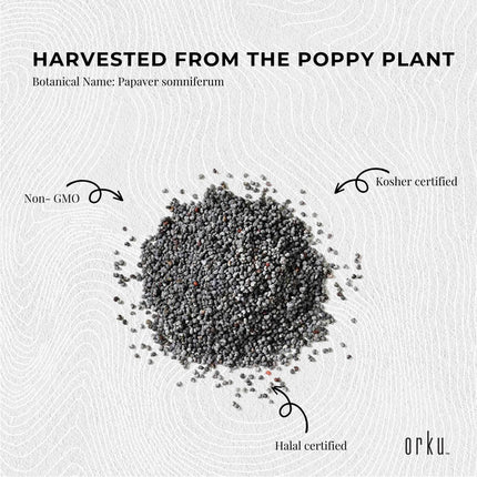 2Kg Poppy Seeds Unwashed Papaver Somniferum For Baking and Decorating.