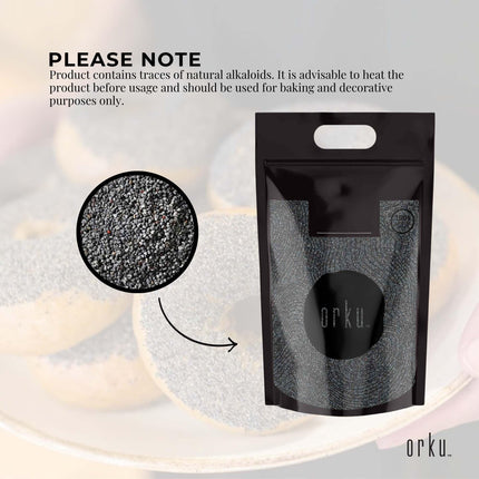 20Kg Poppy Seeds Unwashed Papaver Somniferum For Baking and Decorating.