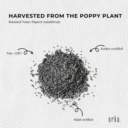 20Kg Poppy Seeds Unwashed Papaver Somniferum For Baking and Decorating.
