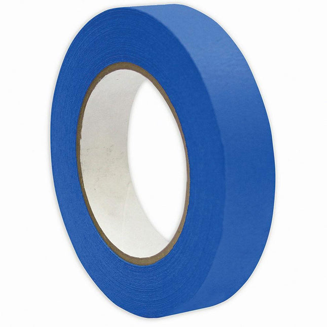 1x Blue Masking Tape 24mmx50m UV Resistant Painters Painting Outdoor Adhesive.