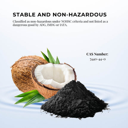 2.3Kg Activated Carbon Powder Coconut Charcoal Bucket - Water Filtration.