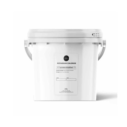 Orku 2Kg Potassium Chloride Powder (KCl) - Food Grade E508 Salt Substitute.