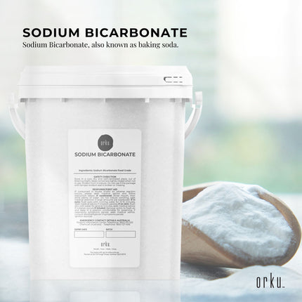 1.3Kg Sodium Bicarbonate Tub - Food Grade Bicarb Baking Soda Hydrogen Carbonate.