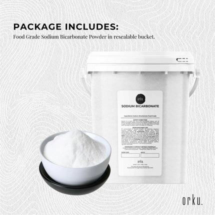 1.3Kg Sodium Bicarbonate Tub - Food Grade Bicarb Baking Soda Hydrogen Carbonate.