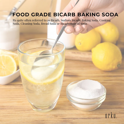 1.3Kg Sodium Bicarbonate Tub - Food Grade Bicarb Baking Soda Hydrogen Carbonate.