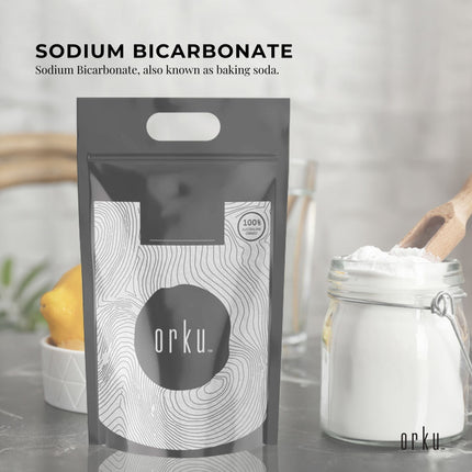 5Kg Sodium Bicarbonate - Food Grade Bicarb Baking Soda Hydrogen Carbonate Powder.