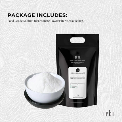 5Kg Sodium Bicarbonate - Food Grade Bicarb Baking Soda Hydrogen Carbonate Powder.