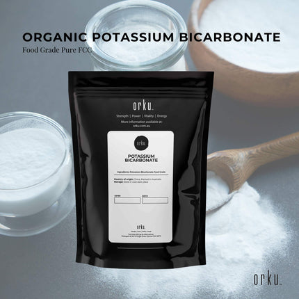 1Kg Organic Potassium Bicarbonate Powder - Food Grade Pure FCC Brewing Baking.