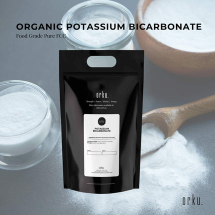 Bulk 20Kg Organic Potassium Bicarbonate Powder Food Grade FCC for Brewing Baking.