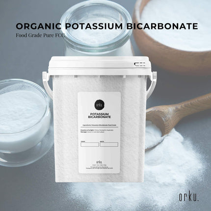 1.3Kg Organic Potassium Bicarbonate Powder Tub Food Grade FCC for Brewing Baking.