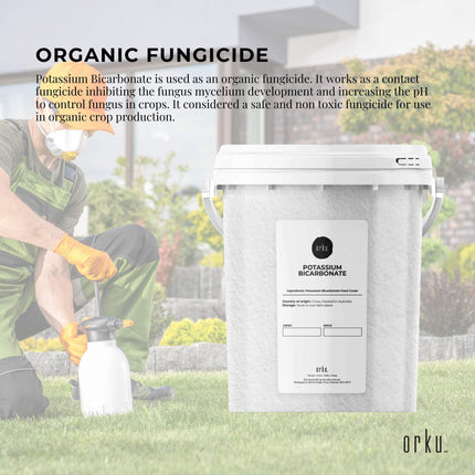1.3Kg Organic Potassium Bicarbonate Powder Tub Food Grade FCC for Brewing Baking.
