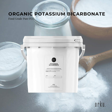 5Kg Organic Potassium Bicarbonate Powder Tub - Food Grade FCC for Brewing Baking.