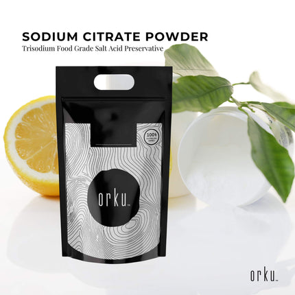 Bulk 10Kg Sodium Citrate Powder - Trisodium Food Grade Salt Acid Preservative.