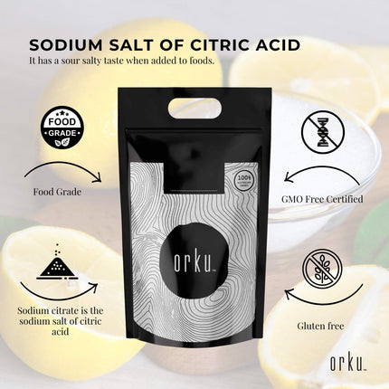 Bulk 10Kg Sodium Citrate Powder - Trisodium Food Grade Salt Acid Preservative.