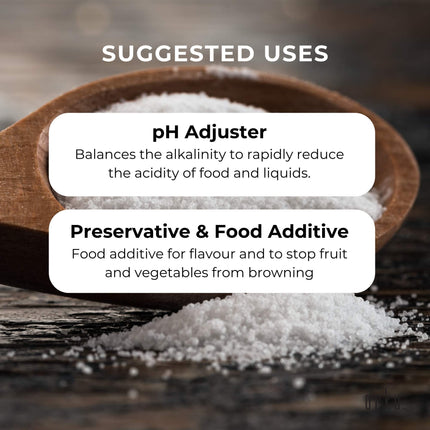 Bulk 10Kg Sodium Citrate Powder - Trisodium Food Grade Salt Acid Preservative.