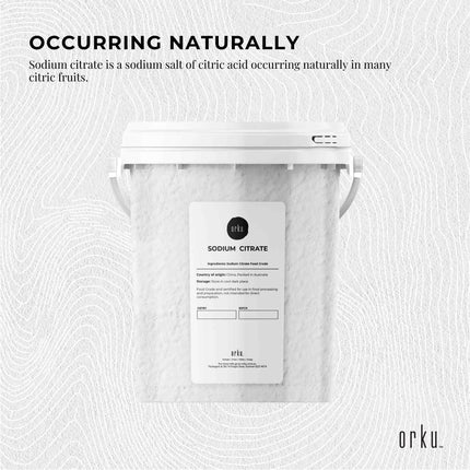1.3Kg Sodium Citrate Powder Tub - Trisodium Food Grade Salt Acid Preservative.