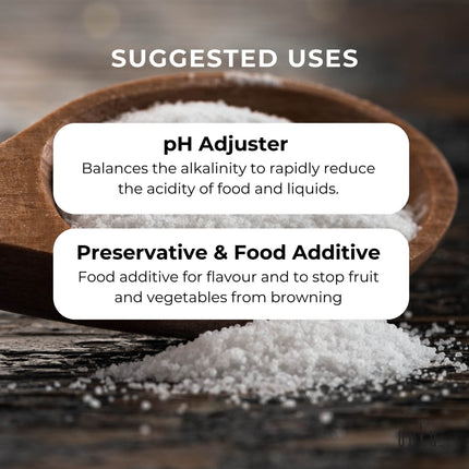 5Kg Sodium Citrate Powder Tub - Trisodium Food Grade Acid Salt Preservative.