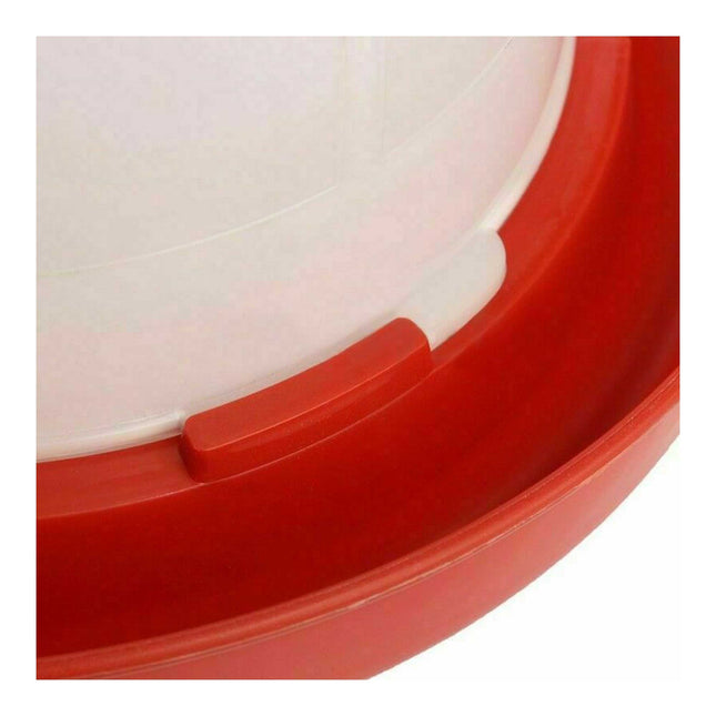 Rooster Farms 2L Automatic Chicken Drinker Poultry Waterer Bucket Chooks Ducks.