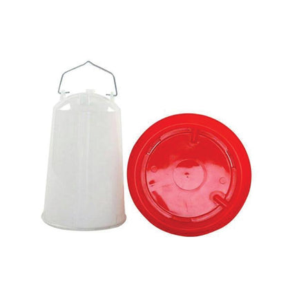 Rooster Farms 2L Automatic Chicken Drinker Poultry Waterer Bucket Chooks Ducks.