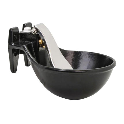21.5cm Cattle Drinking Bowl - Iron Cast Mounted Automatic Water Cow Horse Trough.