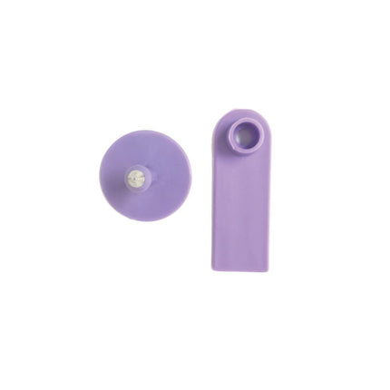 1-100 Cattle Number Ear Tags 5x2cm Purple Cow Sheep Pig Small Livestock Labels.