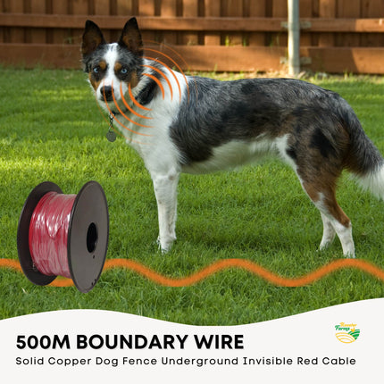 500m Dog Underground Boundary Fence Wire Invisible Cable - For TP16 Collar.