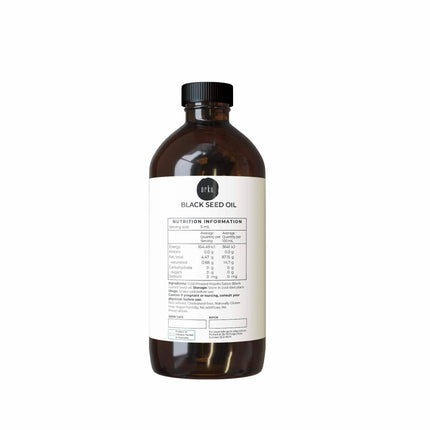 Orku 500ml Pure Black Seed Oil Cold Pressed 100% Ethiopian Nigella Sativa Cumin.
