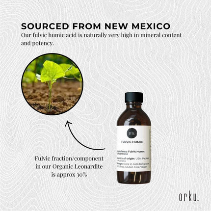 30ml Fulvic Humic Acid Liquid Concentrate FHC.