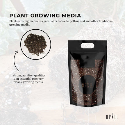 5L Premium Coco Perlite Mix - 70% Coir Husk 30% Hydroponic Plant Growing Medium.
