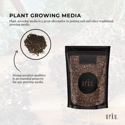2L Premium Coco Perlite Mix - 70% Coir Husk 30% Hydroponic Plant Growing Medium.
