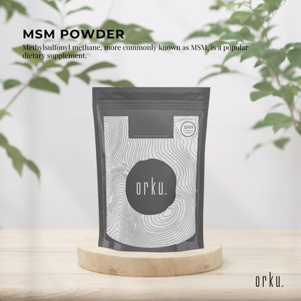 1Kg MSM Powder or Crystals Tub - 99% Pure Methylsulfonylmethane Dimethyl Sulfone.
