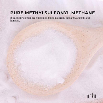 800g MSM Powder or Crystals Tub - 99% Pure Methylsulfonylmethane Dimethyl Sulfone.