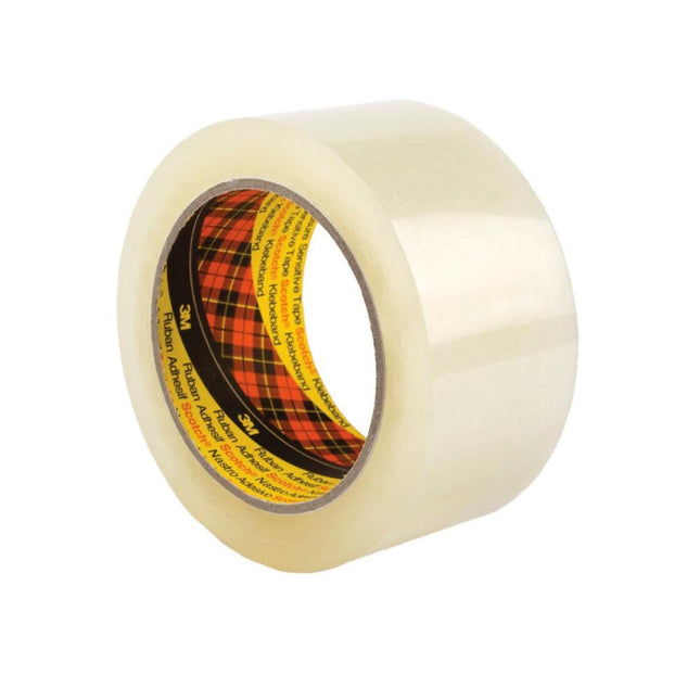 1x 3M Scotch Clear Packing 370 Tape 48mmx75m Strong Packaging Moving Adhesive.