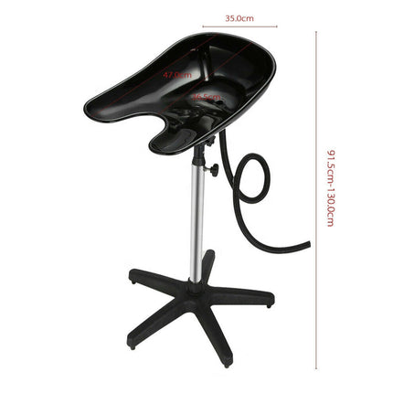 Ellie & Ruby Portable Hairdressing Salon Basin - Hair Washing Standing Sink Bowl.