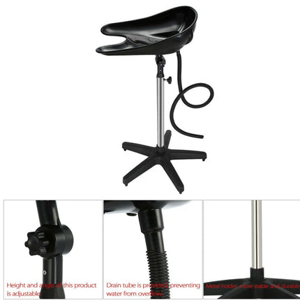 Ellie & Ruby Portable Hairdressing Salon Basin - Hair Washing Standing Sink Bowl.
