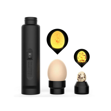 AU Plug Egg Candler Lamp - LED Cool Light Chicken Duck Quail Hatching Incubator.