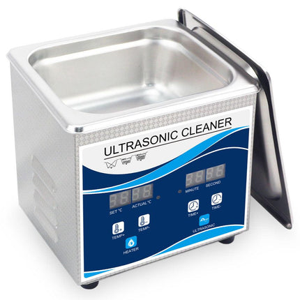 1.3L Digital Ultrasonic Cleaner Jewelry Ultra Sonic Bath Degas Parts Cleaning.