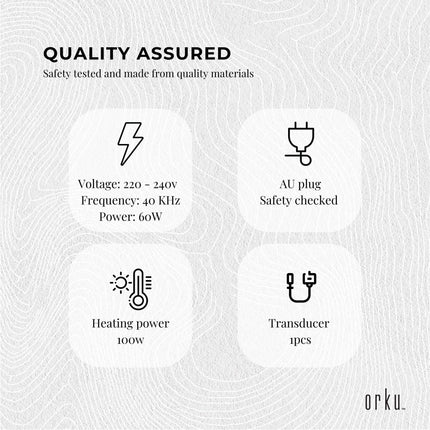 2L Digital Ultrasonic Cleaner Jewelry Ultra Sonic Bath Degas Parts Cleaning.