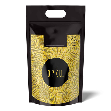 Orku 10Kg Organic Beeswax Pellets Yellow - Cosmetic Grade Bees Wax Pastilles Bulk.