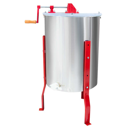 2 Frame Honey Extractor Stainless Manual Spinner Crank Honey Bee Hive Beekeeping.