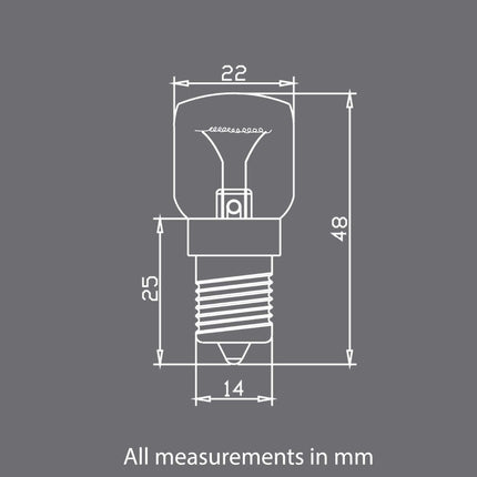12V 12W E14 Light Bulb Replacement Globe -Himalayan Salt Lamp Switch Accessories.
