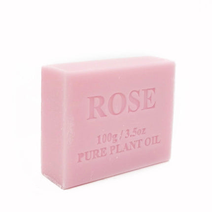 100x 100g Plant Oil Soap Rose Scent Pure Natural Vegetable Bar Base Australian.